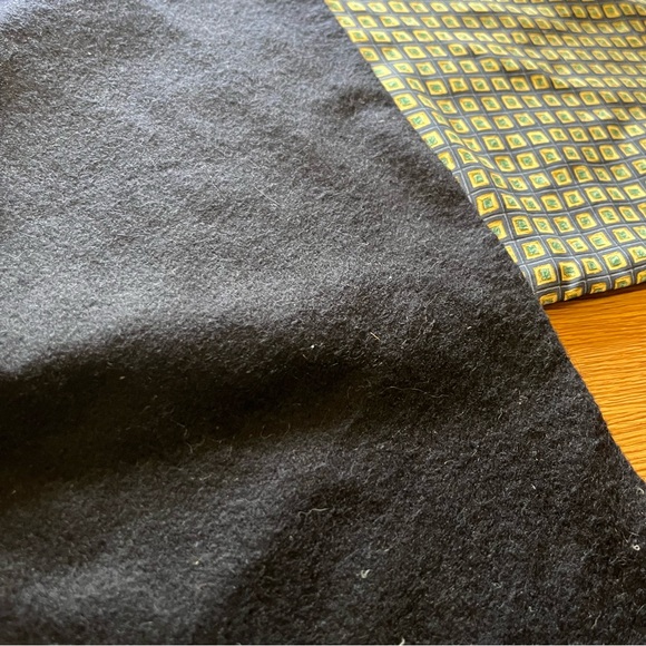 Vintage 90s Salvatore Ferragamo Silk Cashmere Scarf Made in Italy Chic Classic - Picture 5 of 10